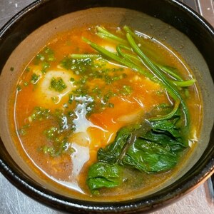 メインになる◎純豆腐チゲ風スープ